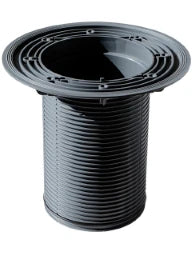 HUTTERER & LECHNER HL8500 Aufstockelement 100 mm/ d 146mm mit Dichtflansch und O-Ring   – HL8500