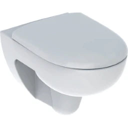 GEBERIT SANITAER Geberit Renova Set WWC-Tiefspüler Rimfr. teilgeschl., mit WC-Sitz Quick Release   – 500.801.00.1