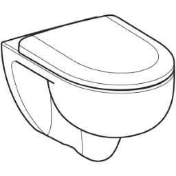GEBERIT SANITAER Geberit Renova Set WWC-T Turboflush T54 mit WC-Sitz  – 503062001