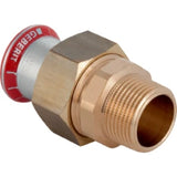 GEBERIT GE Mapress C-Stahl Uebergangsverschr. flachdichtend d22mm x R1 verzinkt  – 25329
