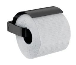 EMCO Emco Passion Toilettenpapierhalter mit Deckel, schwarz  – BPPAASERHS