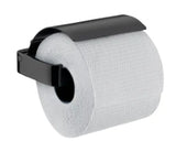 EMCO Emco Passion Toilettenpapierhalter mit Deckel, schwarz  – BPPAASERHS