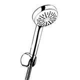 KLUDI Kludi Logo Wannen-Brauseset 1S DN15, chrom  – 6801005-00