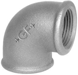 FISCHER GEORG FITTINGS Knie Fig. 90 5/4"x1/2" verzinkt   – 770090232