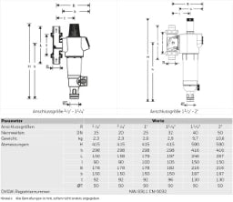 RESIDEO Resideo Filterkomb. Primus-Plus FK74CS 0,1mm, bleifrei, LFAA, 1 1/2"   – FK74CS-11/2LFAA