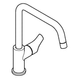 GROHE Grohe EH-SPT-Batterie Eurosmart 30618 Vor-Fenster-Montage hoher Auslauf chrom  – 30 618000