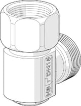 HANSA Hansa Entleerventil für Brauseschlauch chrom   – 0405 0100