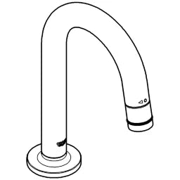 GROHE Grohe WT-Standventil chrom   – 20 201 000