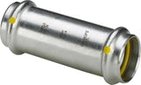VIEGA Viega Schiebemuffe m. SC Sanpress Inox G 0215.5 für Gas in 22mm Edelstahl   – 487 058