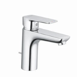 KLUDI Kludi Pure&Style WT-Einhandmischer 100 DN15 mit Ablaufgarnitur   – 402900575