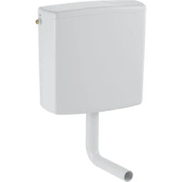 GEBERIT GE Spuelkasten AP140, 2-Mengen weiss, verschraubt   – 140.314.11.1
