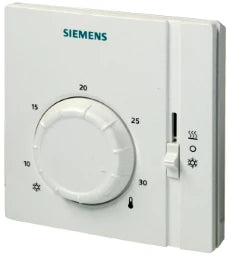 SIEMENS OESTERREICH Raumtemperaturregler 24-250VAC Sollw. 8-30°C einstb.Ein/H-/K-Bet  – RAA41