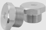 NORDS Nords Sechskantstopfen R-236 1/2" Wkst.1.4404 / 316L  – 11-0236-04