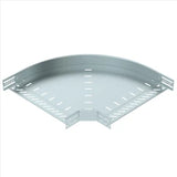 OBO Bogen 90° für Kabelrinne, horizontal 60x 400 Stahl bandverzinkt  – 6036568