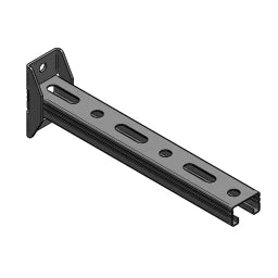 MEFA Konsole C-Profil 45/26 S, L= 420 mm Platte längs gvz  – 18035042001