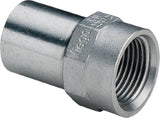 VIEGA Viega Einsteckstück Sanpress Inox 2312.1 in 22mm x Rp1/2 Edelstahl   – 436 827