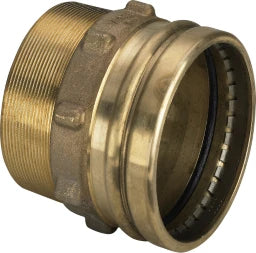 VIEGA Viega Übergangsstück Sanpress XL 2211XL in 76,1mm x R2 1/2 Rotguss   – 350 659