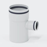 POLOPLAST PO Abzweig POLO-KAL 3S DN 110/50/87Grad  – 102648