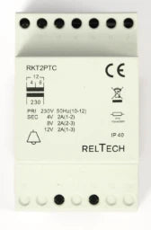 RELTECH Klingel-Transformator 230V / 4-8-12V / 2-2-2A  – 051564847814