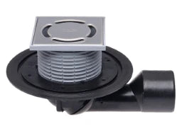 HUTTERER & LECHNER HL80.1 Bodenabl. DN50/75 drehb. m. GV. 123x123mm/115x115mm   – HL80.1