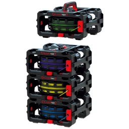 RUNPOTEC CB 260 Cable Box - 4er Set (4 Boxen) Kabelabroller - Einzeladerabroller  – 10216