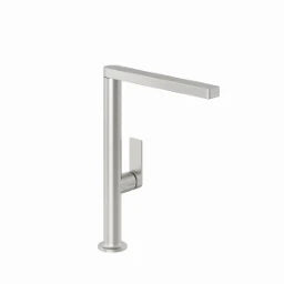 KLUDI KLUDI-QORD Spültisch-Einhandmischer seitl. Bedienung St. Br. Nickel  – 56803N575