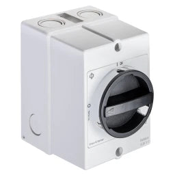 KRAUS&NAIMER Hauptschalter,3pol+1NO/1NC,AP-Geh. IP66 Ith=20 A,P=5,5 kW(AC23B,400V AC),2,5 mm²   – 70012719