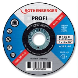 ROTHENBERGER Trennscheibe Metall 115x1,0mm  – 71523