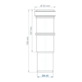 POLOPLAST PO Langmuffe POLO-KAL NG DN 40   – 02331
