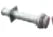 HARGASSNER Einblasstutzen D100x500mm A-Kupplung mit belüft. Deckel  – 10002392