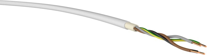 PVC-Mantelleitungen YM-J/AT-N05VV-U 4X2,5 RE GR Eca Ring 100 m