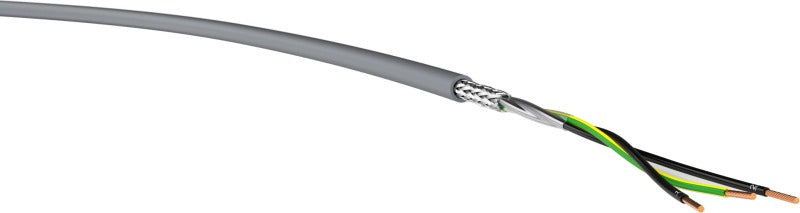 PVC-Steuerleitung mit Kupferabschirmung YSLCY 4X1 GR Eca Ring 50 m