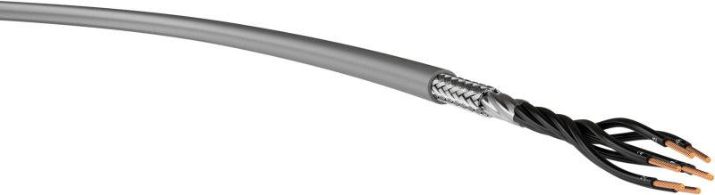PVC-Steuerleitung mit Kupferabschirmung YSLCY 7X1 GR Eca Trommel 500 m