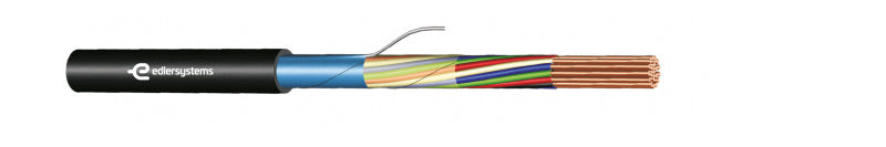 Polyethylen-isolierte Fernsprechkabel für Ortsnetze F-2YA2Y 2X2X0,8 SW Fca Trommel 500 m