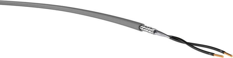 PVC-Steuerleitung mit Kupferabschirmung YSLCY 2X1,5 GR Eca Schnittlänge