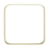 Zwischenring Telekommunikationseinsätze 50 x 50 mm weiß - Busch-Duro 2000SI – 2CKA001726A0173