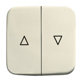 Wippe mit Aufdruck Pfeile für Jalousie 2-fach weiß - Busch-Duro 2000SI – 2CKA001713A0155