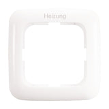 Wippe mit Aufdruck Heizung 1-fach alpinweiß - Reflex SI – 2CKA001725A1009