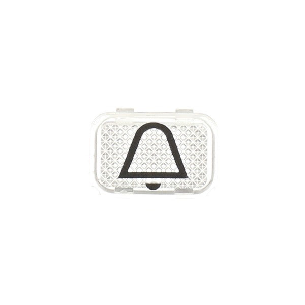 Tastersymbol mit Klingel Symbol transparent - balance / Reflex / Duro 2000 – 2CKA001714A0229