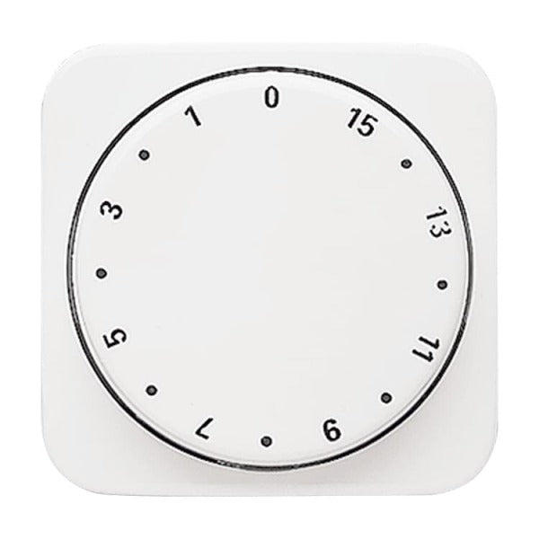 BUSCH-JAEGER Drehknopf für Zeitschaltuhr 15min Reflex SI alpinweiß   – 2CKA001753A6158
