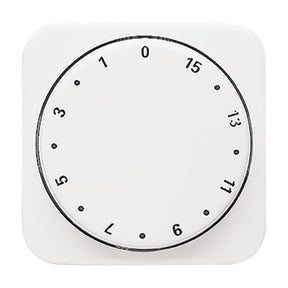 BUSCH-JAEGER Drehknopf für Zeitschaltuhr 15min Reflex SI alpinweiß   – 2CKA001753A6158