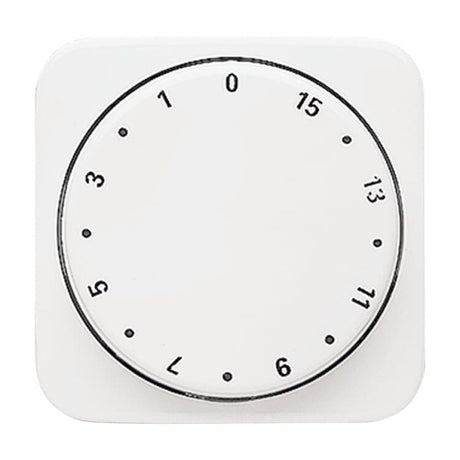 BUSCH-JAEGER Drehknopf für Zeitschaltuhr 15min Reflex SI alpinweiß   – 2CKA001753A6158