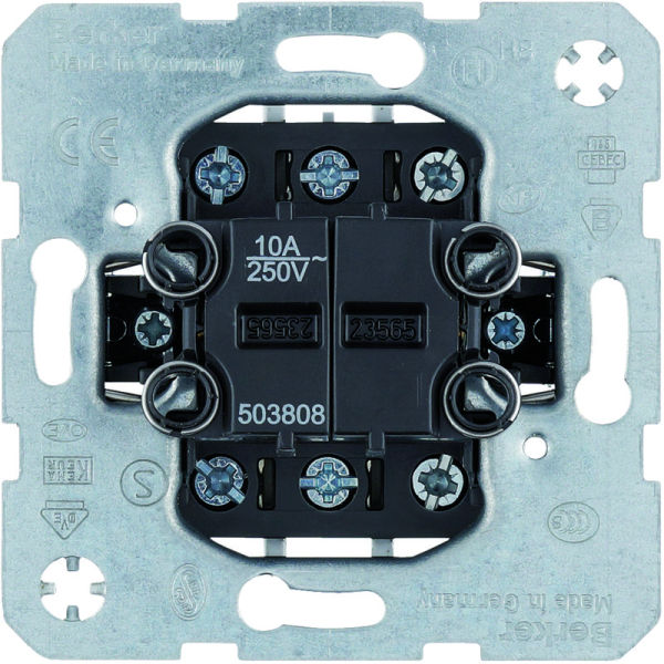 Doppeltaster Einsatz mit Wechselkontakt Up – 503808