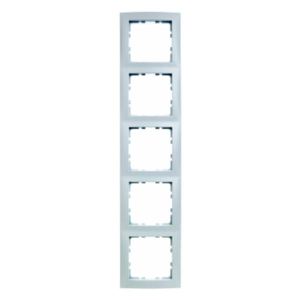 S.1 Rahmen 5fach polarweiß matt – 10159909