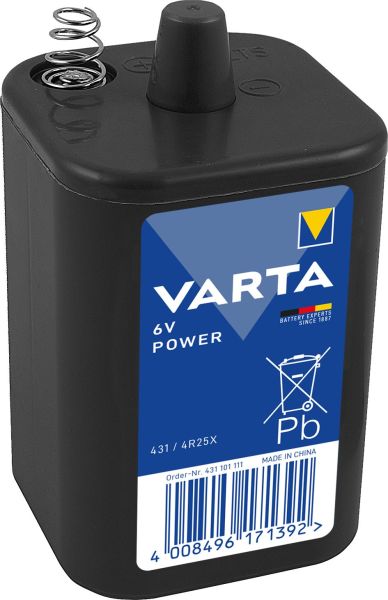 Kastenbatterie Prof. 431 Power Zinc-chlorid 4R25X 6V 1Stk – 431101111