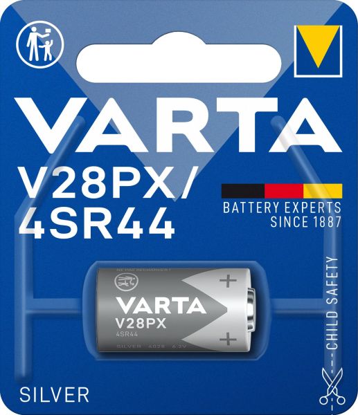 Photobatterie Electronics Silber V28PX/4SR44 6.2V 1Bli=1Stk – 4028101401