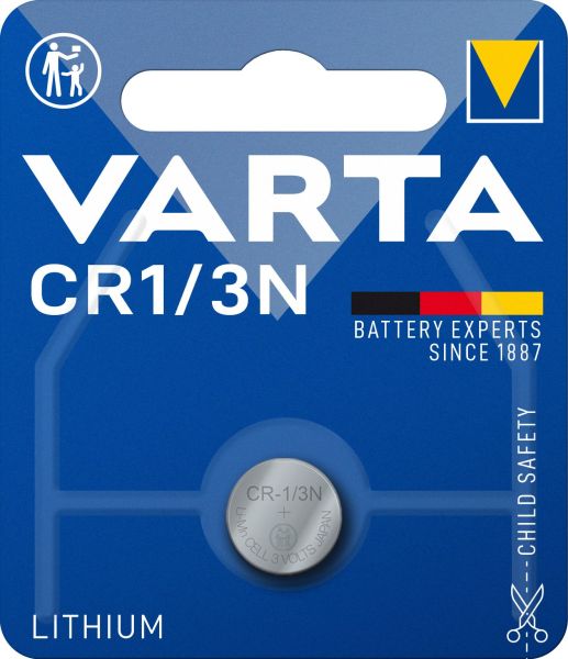 Knopfzelle Electronics Lithium CR1/3N/CR11108 3V 1Bli=1Stk – 6131101401