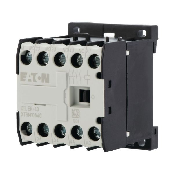 Hilfsschütz, 220 V 50 Hz, 240 V 60 Hz, S = Normal offen: 4 S, Schraubklemmen, Wechselstrombetätigung – 051758