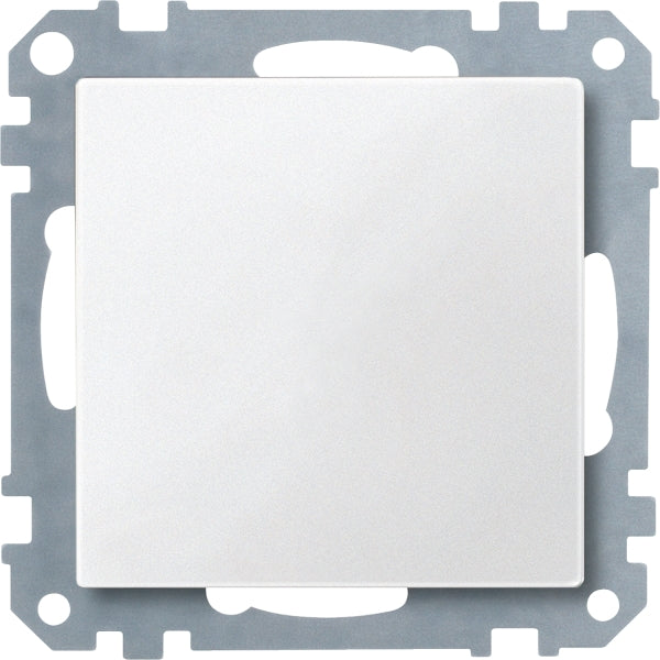 MERTEN Blindabdeckung, polarweiß, System M  – 391819