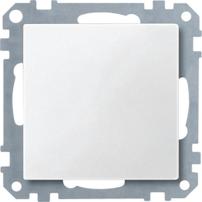 MERTEN Blindabdeckung, polarweiß, System M  – 391819